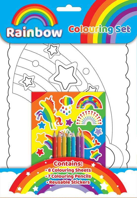 

Rainbow Colouring Set, Paperback Book, By: Alligator