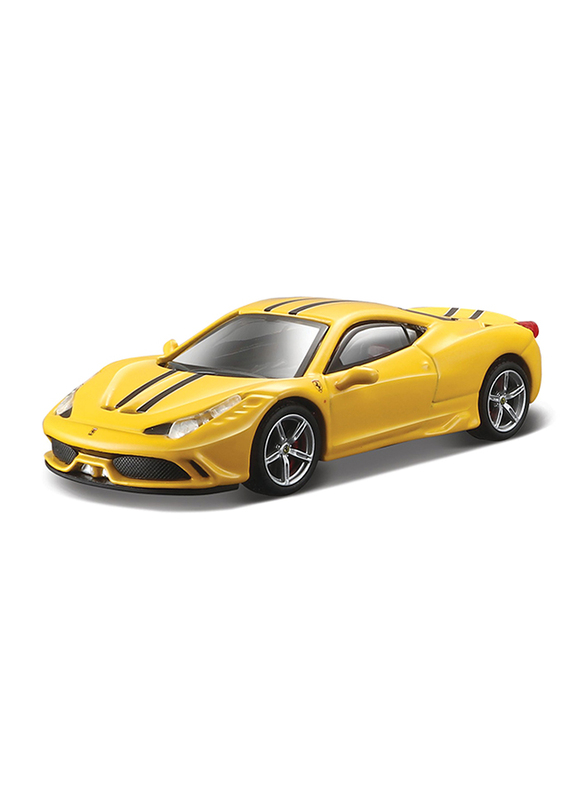 

Bburago Ferrari Signature 458 Speciale, 1:43 Scale, Yellow, Ages 1+