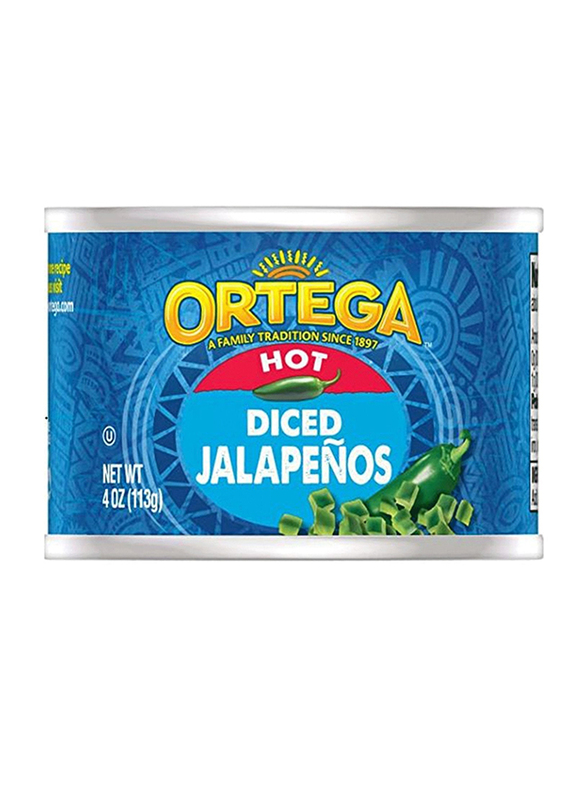 

Ortega Diced Jalapenos, 113g