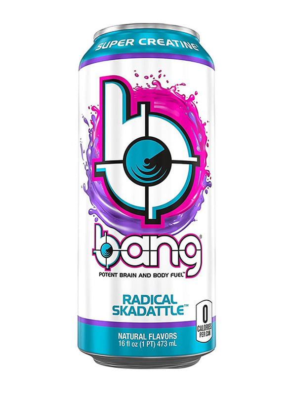 

Bang Radical Skadattle Protein Brain and Body Fuel, 473ml
