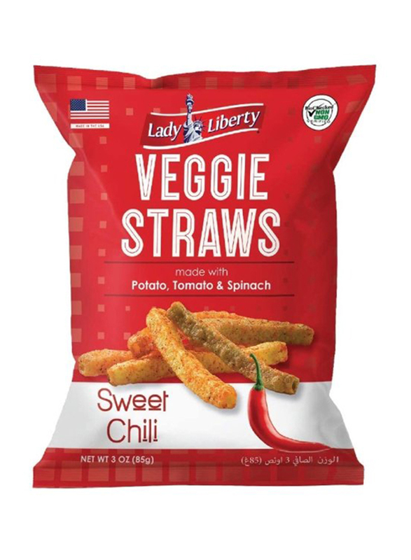 

Lady Liberty Sweet Chili Flavour Veggie Straws, 85g