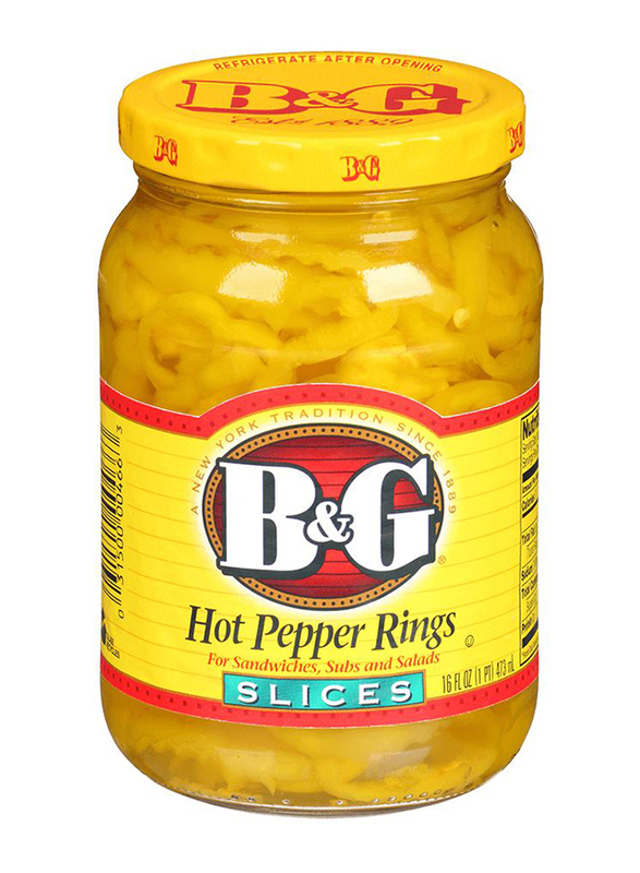 

B&G Hot Pepper Rings, 454g