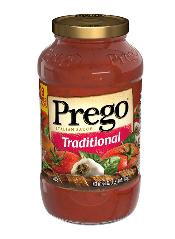

Prego Sauce Spaghetti Traditional Sauce, 680g
