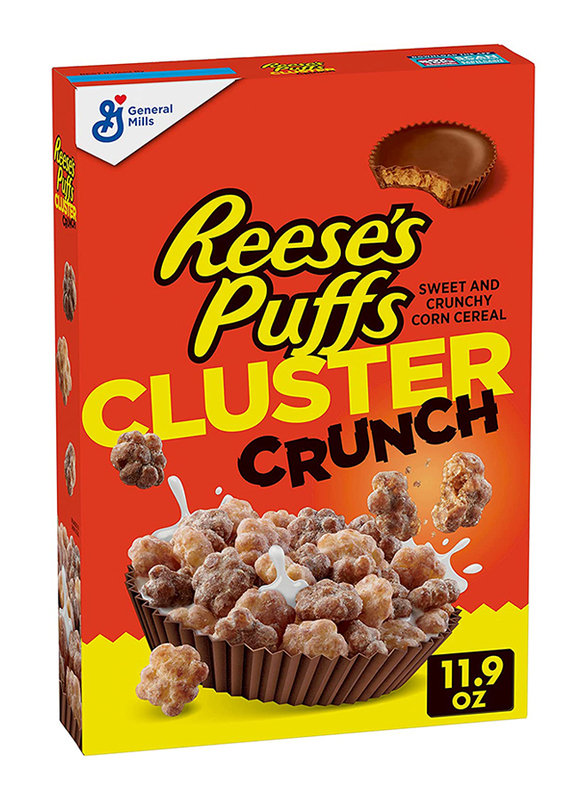 

General Mills Reeses Puffs Cluster Crunch, 11.9oz