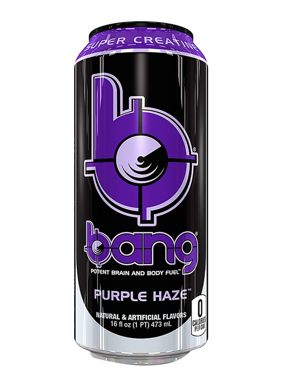 

Bang Purple Haze Protein Brain and Body Fuel, 473ml