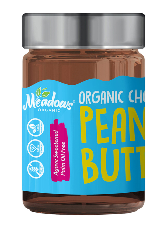 Meadows Organic Smooth Milk Chocolate Peanut Butter, 300g