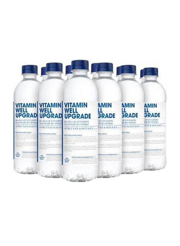Vitamin Well Upgrade Lemon Cactus Drink, 12 Pieces, 500ml
