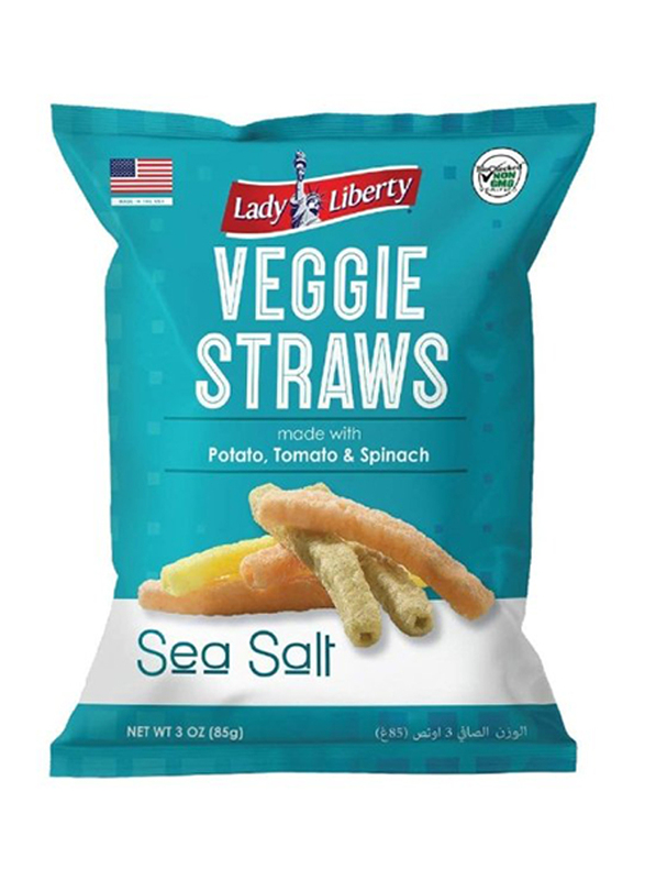 

Lady Liberty Sea Salt Flavour Veggie Straws, 85g