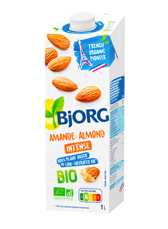 Bjorg Organic Intense Almond Milk, 1 Liter