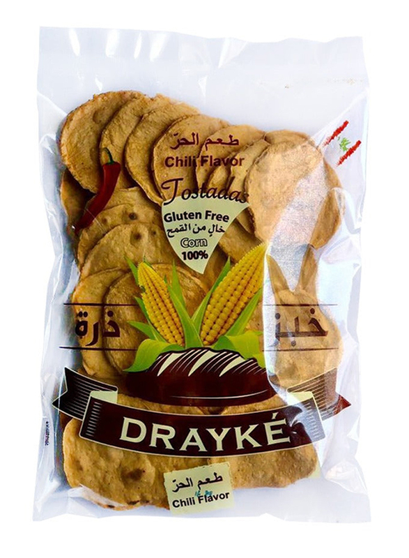 

Drayke Gluten-Free Corn Crackers Chilli Flavour, 80g