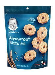 Gerber Arrowroot Biscuits Pouch, 10+ Months, 155g