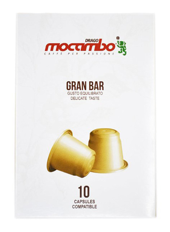 

Drago Mocambo Gran Bar Nespresso, 10 Capsules, 5.5g