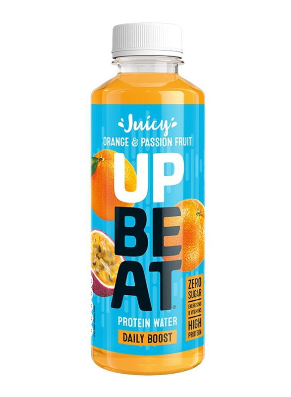 

Upbeat Orange & Passionfruit Protein Water, 500ml