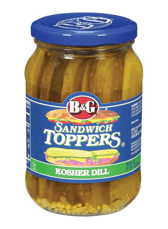 

Ortega Kosher Dill Sandwich Topper, 454g