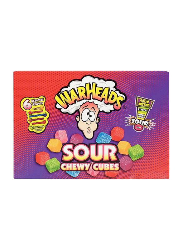 

Warheads Assorted Flavour Sour Chewy Cubes, 113g