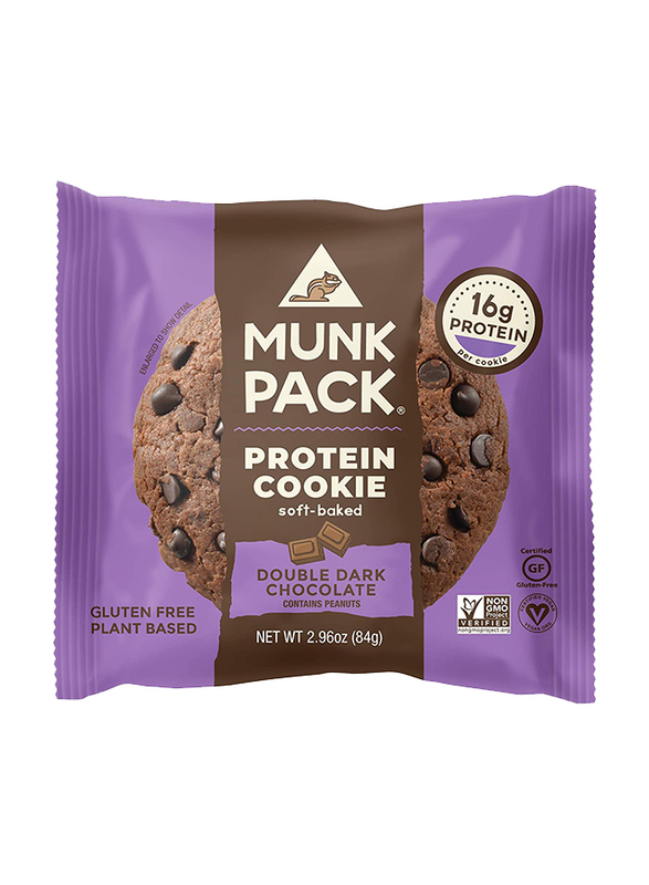 

Munk Pack Protein Double Dark Chocolate Cookies, 84g