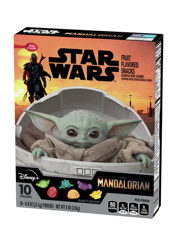

Betty Crocker Star Wars Assorted Fruit Flavour Snacks, 10 Pouches, 226g