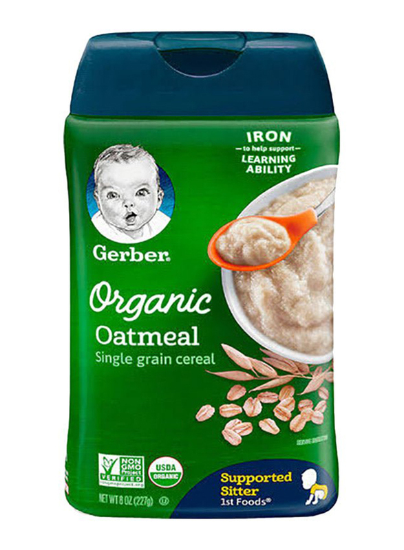 

Gerber 1ST Foods Organic Oatmeal Cereal, 227g