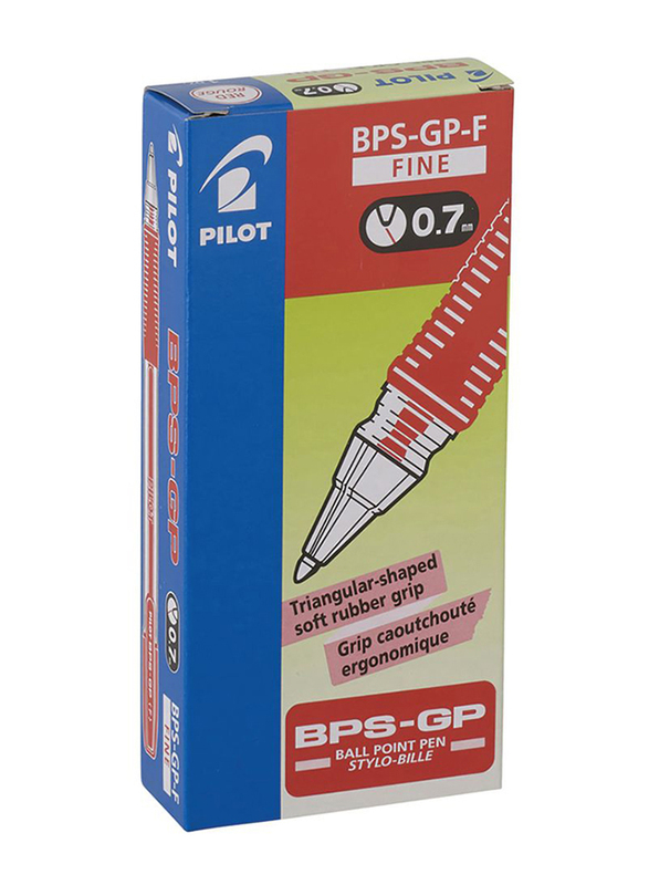 

Pilot 12-Piece BPS-GP Fine Ballpoint Pen Set, 0.7mm, BPS-GP-F, Red