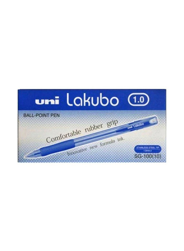 

Uniball 12-Piece Lakubo Ballpoint Pen Set, 1.0mm, Blue