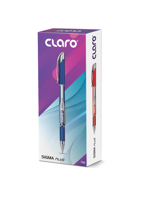 

Claro 10-Piece Sigma Ball Pen Set, 1.00mm, Blue