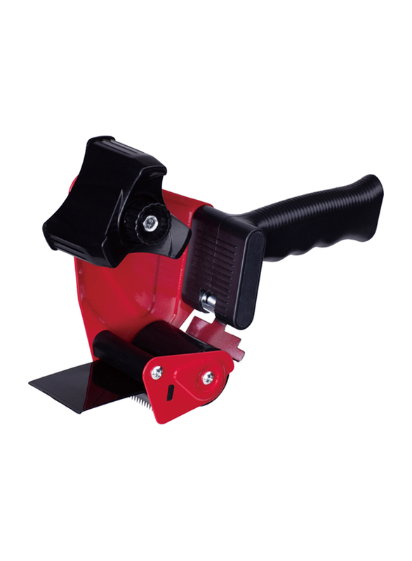 

Deli Packing Tape Dispenser, Red/Black