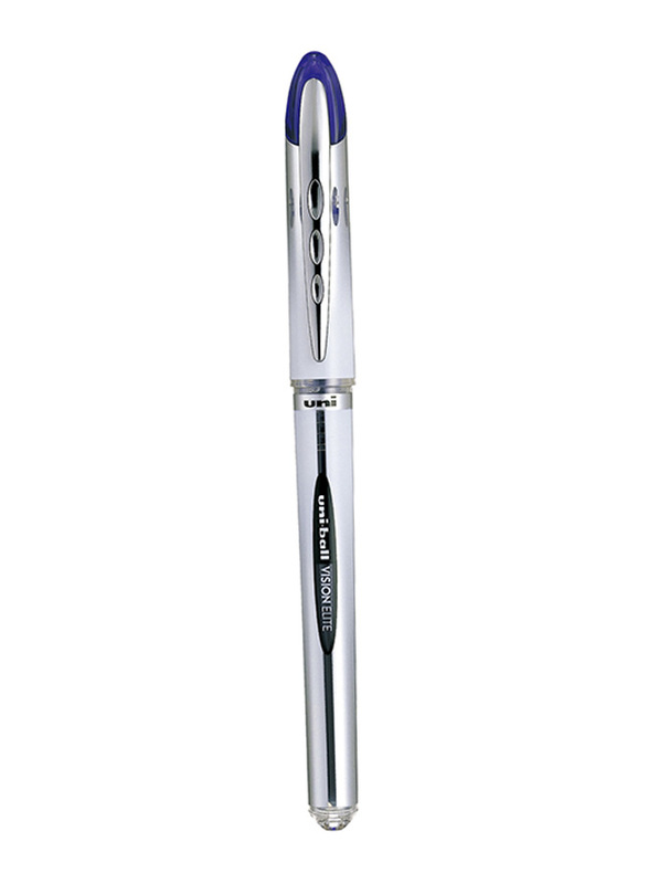 

Uniball 12-Piece Vision Elite Fine Point Rollerball Pen Set, 0.8mm, UB200, Blue