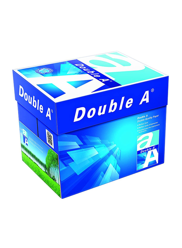 

Double A Printer Copy Paper, 5 x 500 Sheets, 80 GSM, A4 Size, White