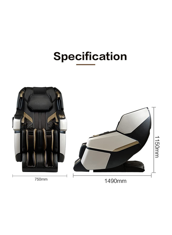 Rotai Smart Leisure Massage Chair, Blue/White