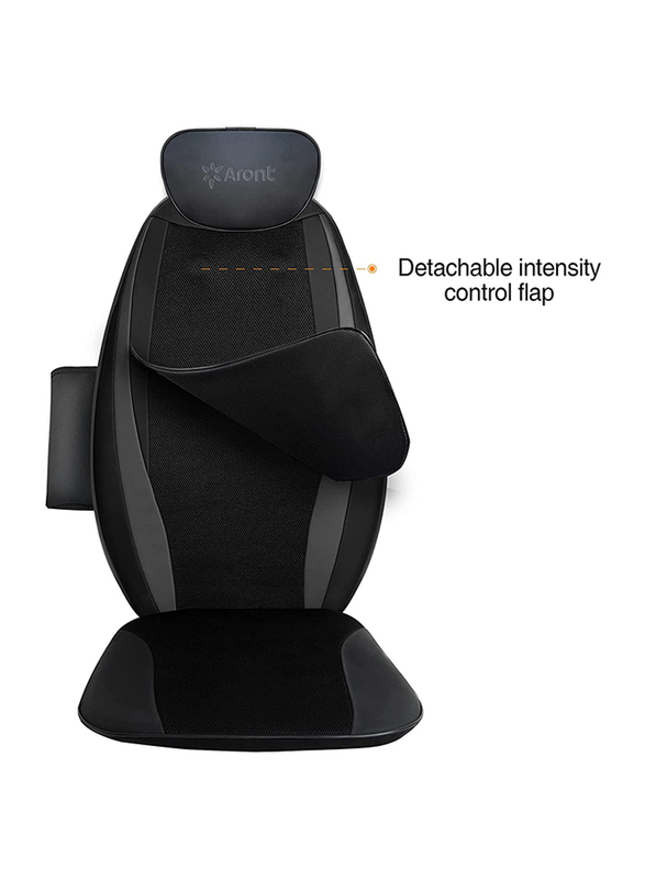 Rotai Shiatsu Back Massage Cushion with Heat, RT2506, Black
