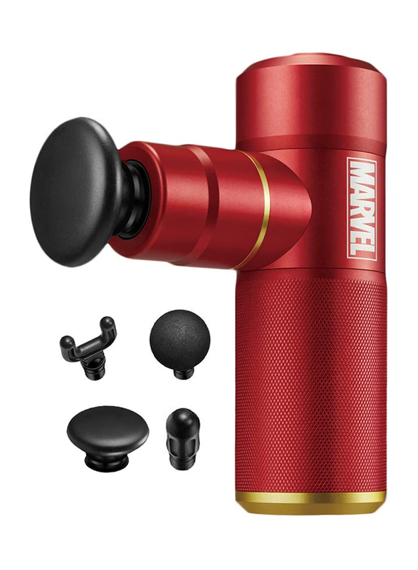 Rotai Marvel Iron Man Massage Gun, Red