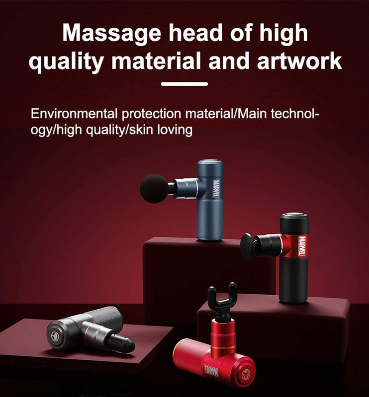 Rotai Marvel Iron Man Massage Gun, Red