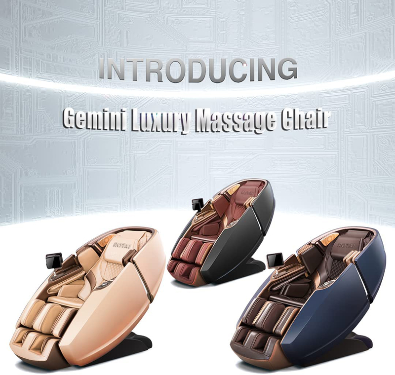 Rotai Gemini Massage Chair, Champagne