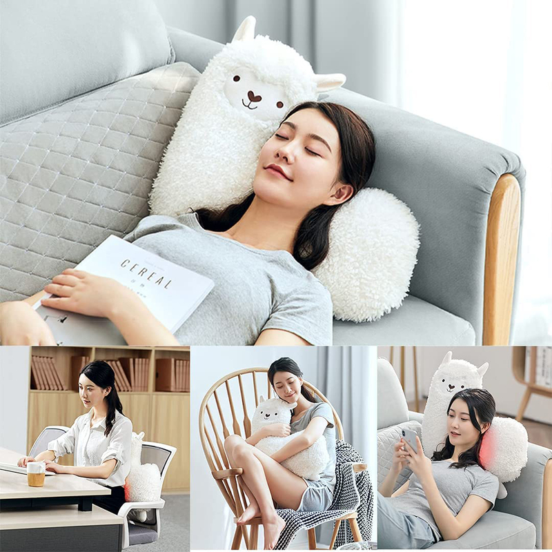 Rotai Alpaca Massage Pillow, S20269, White