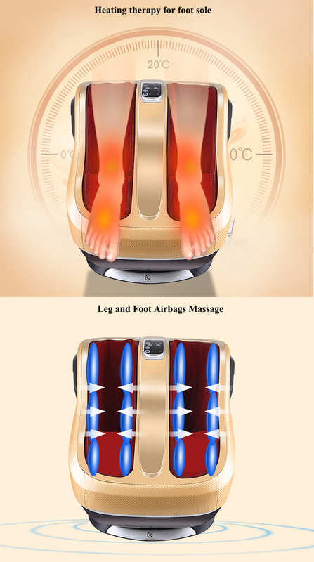 Rotai Beautiful Angel Foot & Calf Massager, Black