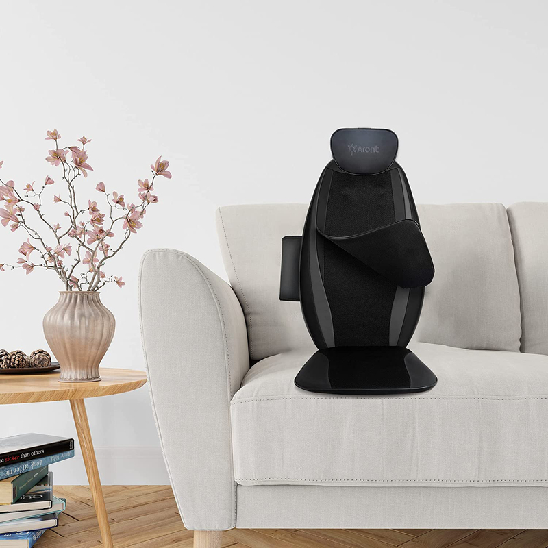 Rotai Shiatsu Back Massage Cushion with Heat, RT2506, Black
