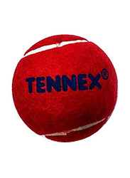 Tennex Cricket Heavy Duty Tennis Ball Set, Red