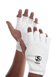 SG Batting Inner Gloves, White