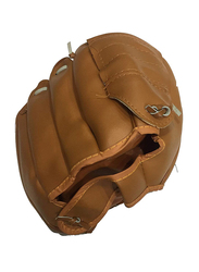 Baseball Full Finger Gloves, Free Size, Brown