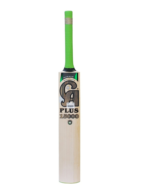 

Ca Plus 15000 English Willow Cricket Bat, Multicolour