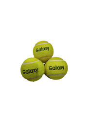Galaxy Heavy Weight Cricket Tennis Ball, Yellow