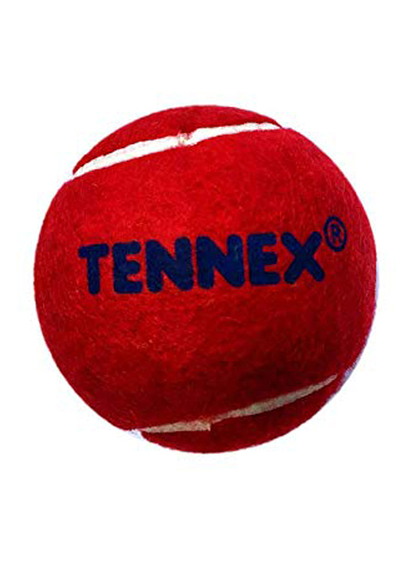 Tennex Cricket Ball, Small, Red