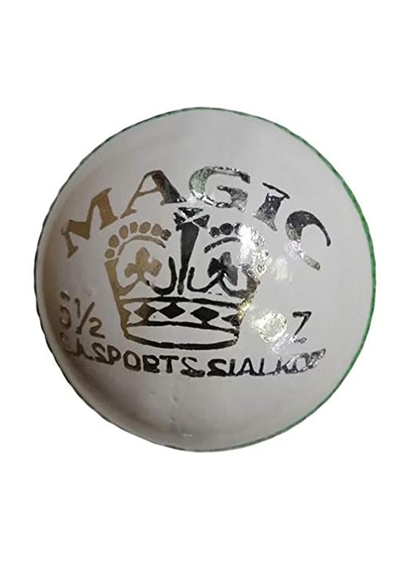 CA 2-Piece Attack Magic Cricket Ball Set, White