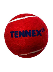 Tennex 60-Piece Cricket Heavy Duty Tennis Ball Set, Red