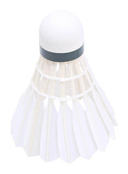 Yonex Aerosensa 10 Badminton Feather Shuttlecock Set, 12 Pieces, White