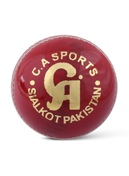 CA Attack Magic Cricket Ball, 12-Piece, Red
