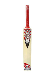 Karson Size-1 T-10 World Cup Edition Junior Cricket Bat, Multicolour