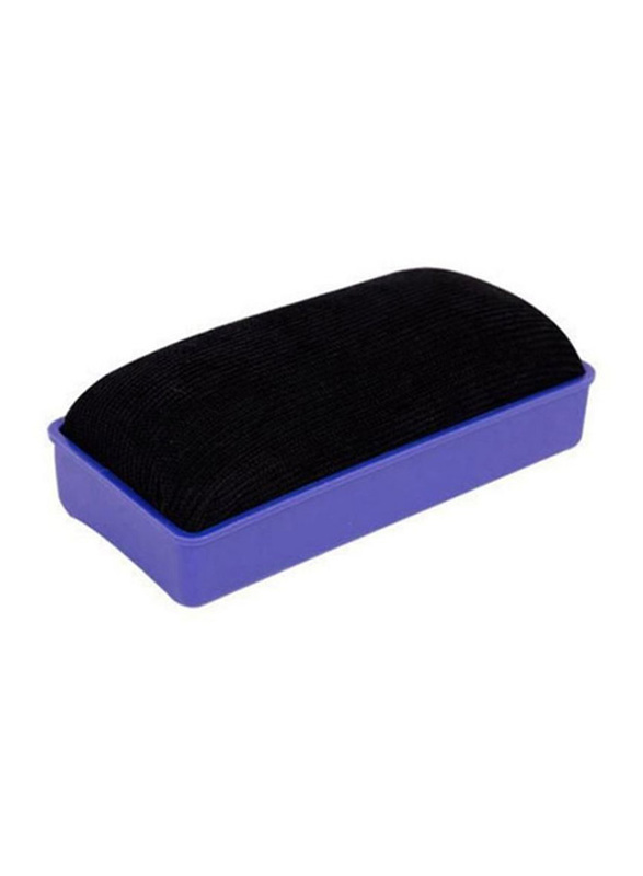 Deli Magnetic Whiteboard Duster, Black/Purple