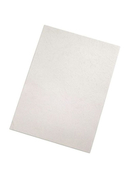 Partner A4 Embossed Binding Sheet, 100 Pieces, White
