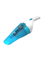 Black+Decker Cordless Handheld Vacuum Cleaner, WDC115WA, White/Blue